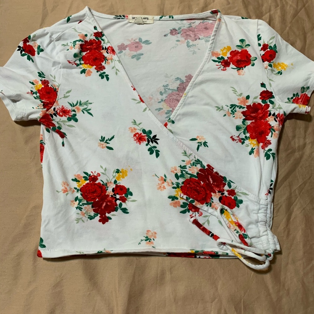 🔥Floral crop top